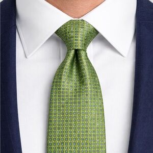 Brooks Brothers Green Patterned Men's Tie